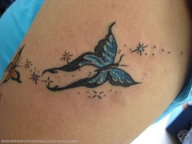 tatouage papillon 1086