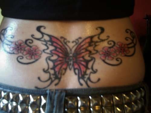 tatouage papillon 1016
