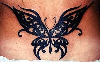 tatouage papillon 1023