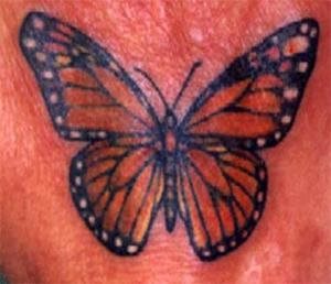 tatouage papillon 1027