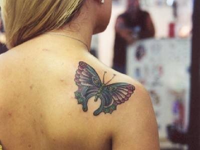 tatouage papillon 1032