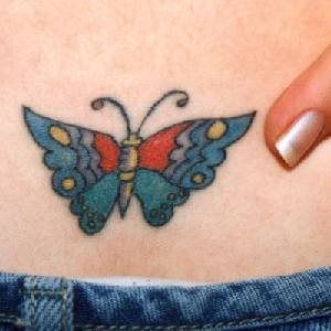 tatouage papillon 1033
