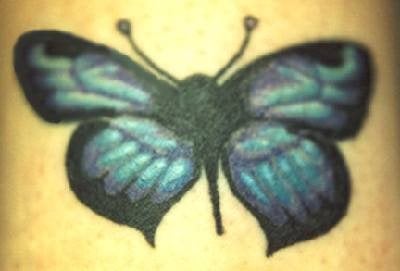 tatouage papillon 1035