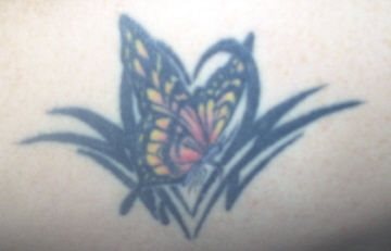 tatouage papillon 1039