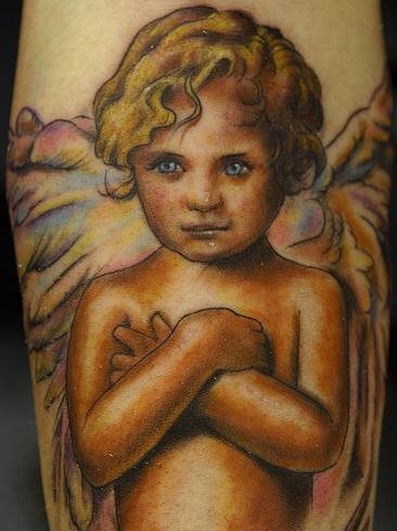 tatouage ange petit 1006