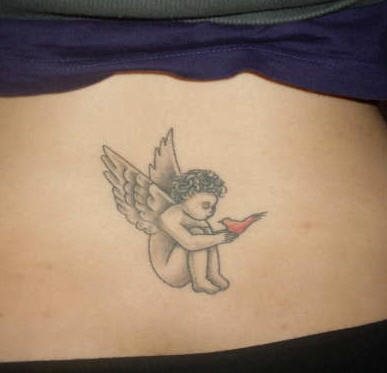 tatouage ange petit 1020