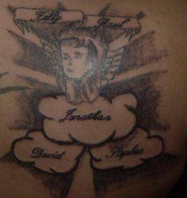 tatouage ange petit 1025