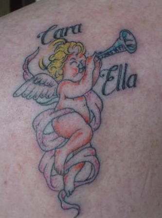 tatouage ange petit 1026