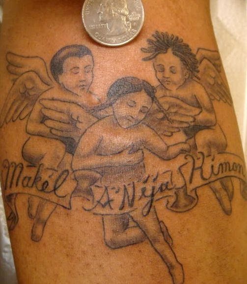 tatouage ange petit 1031