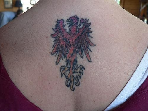 tatouage phoenix 1019