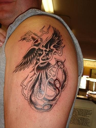 tatouage phoenix 1027