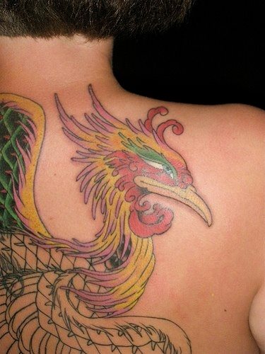 tatouage phoenix 1033