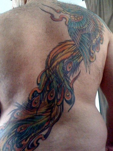tatouage phoenix 1037