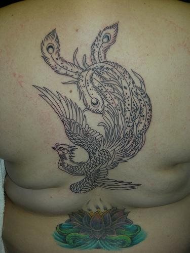 tatouage phoenix 1040