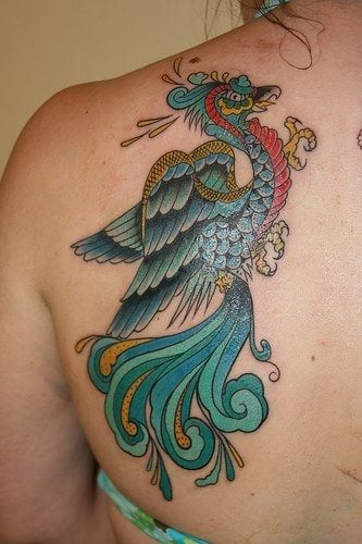 tatouage phoenix 1043