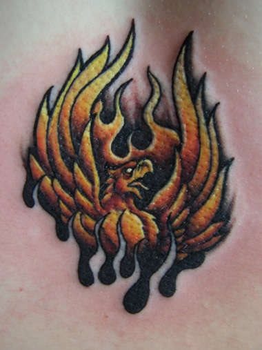 tatouage phoenix 1053
