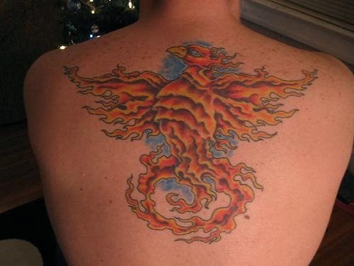 tatouage phoenix 1059