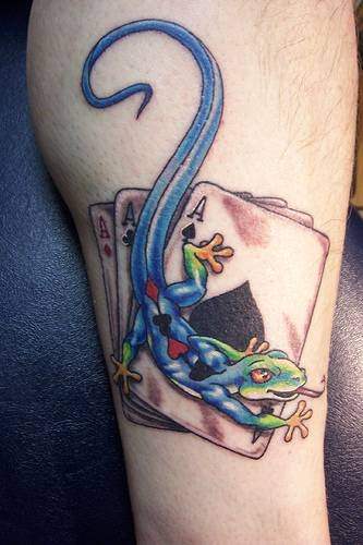 tatouage reptile 1057
