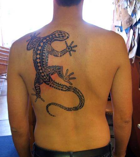 tatouage reptile 1074