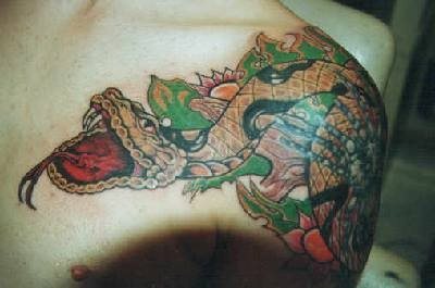 tatouage reptile 1001