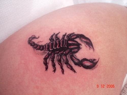 tatouage scorpion 1142
