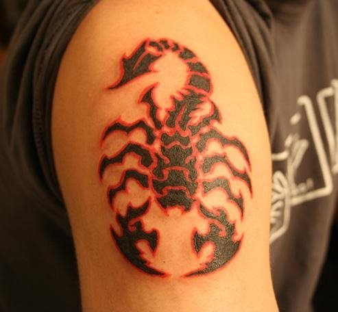 tatouage scorpion 1152