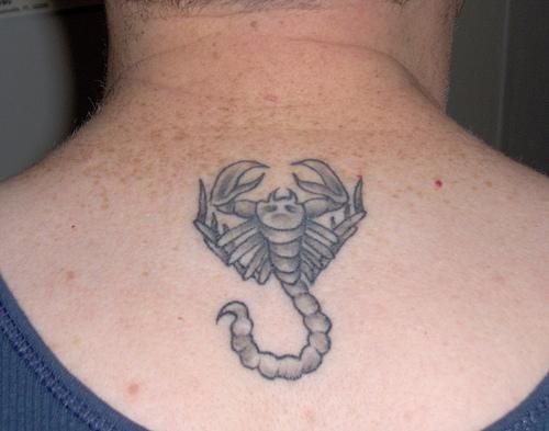 tatouage scorpion 1155