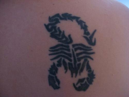 tatouage scorpion 1157