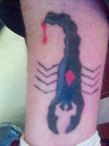tatouage scorpion 1165