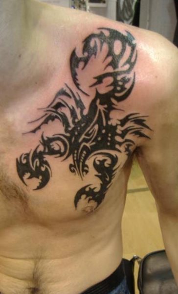 tatouage scorpion 1047
