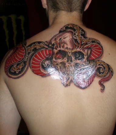 tatouage serpent 1077