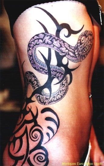 tatouage serpent 1097