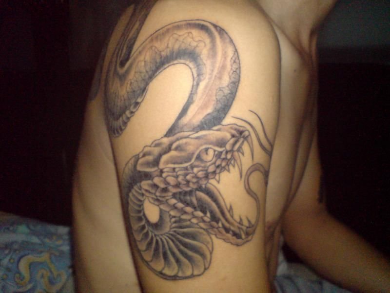 tatouage serpent 1098