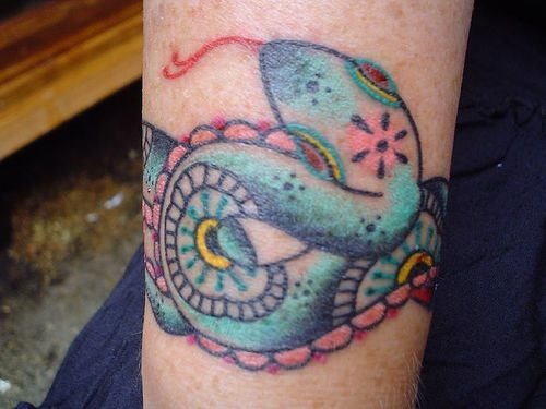 tatouage serpent 1103