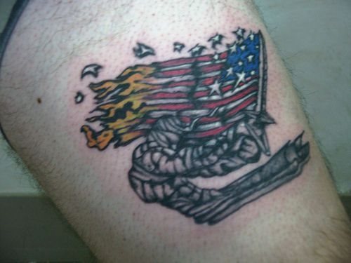 tatouage americain usa 1048