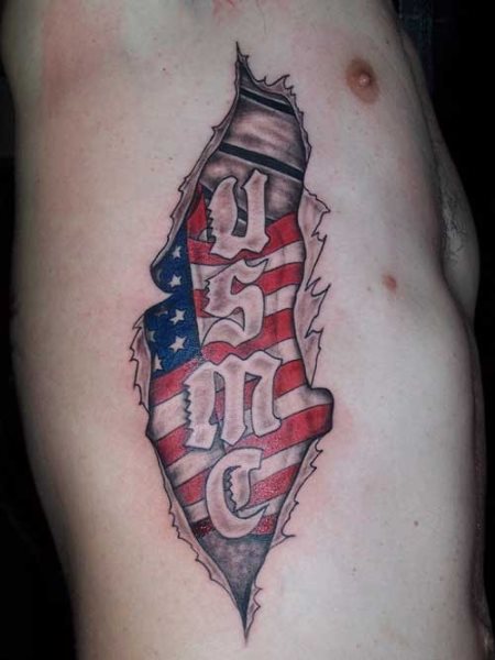 tatouage americain usa 1057
