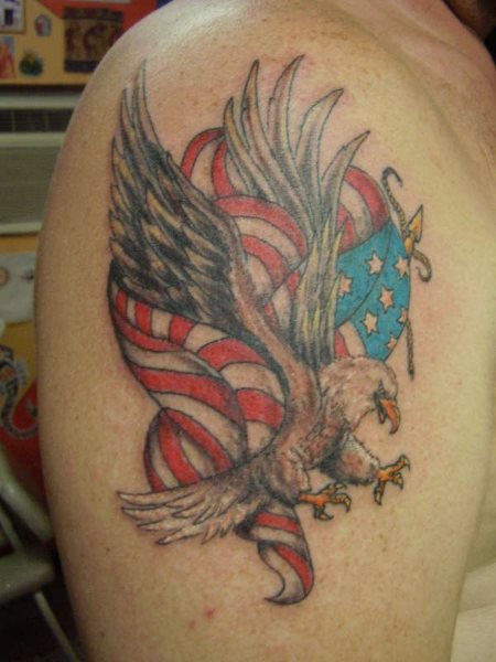 tatouage americain usa 1007
