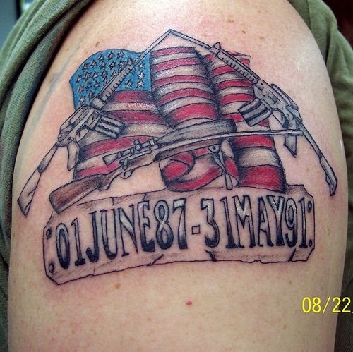 tatouage americain usa 1031