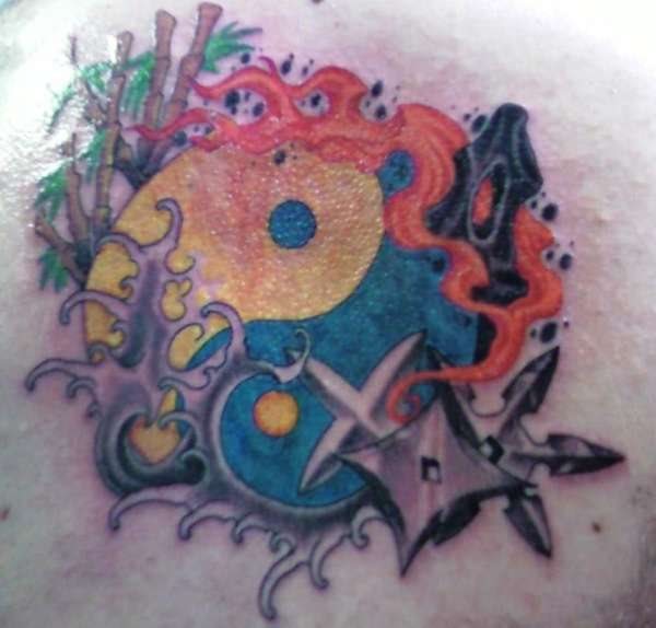 tatouage yin yang 1002