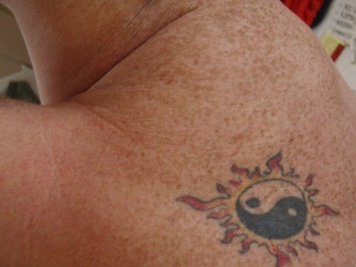 tatouage yin yang 1035