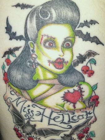 tatouage zombie 1048