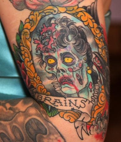 tatouage zombie 1059