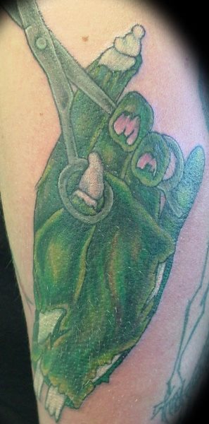 tatouage zombie 1072