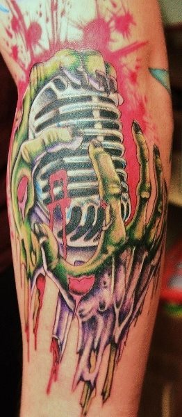 tatouage zombie 1012