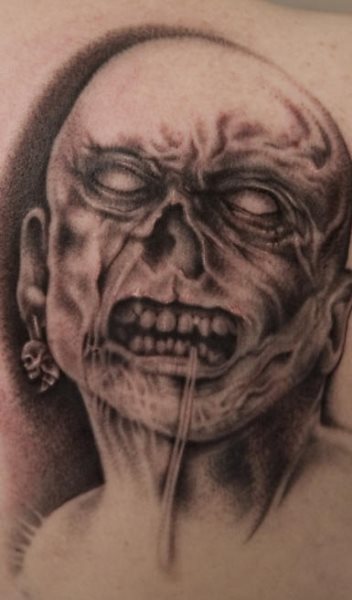 tatouage zombie 1023