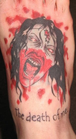 tatouage zombie 1026