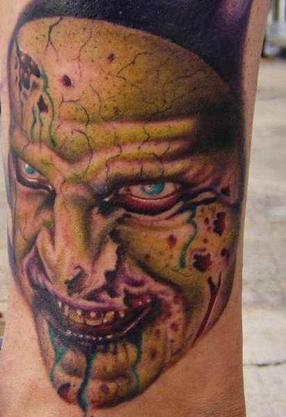 tatouage zombie 1027
