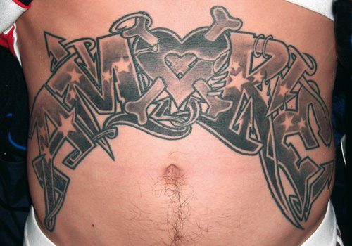 tatouage abdomen 48