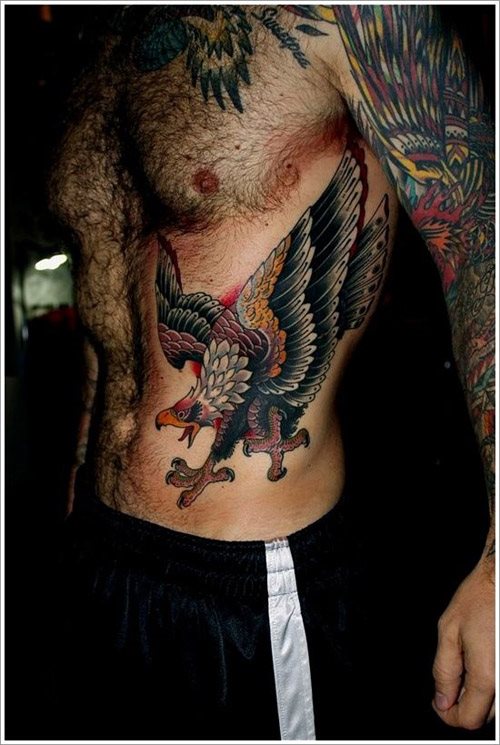 tatouage aigle 34