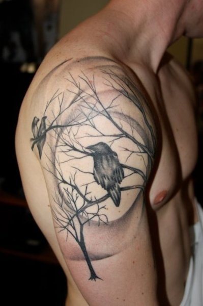 tatouage arbre 28